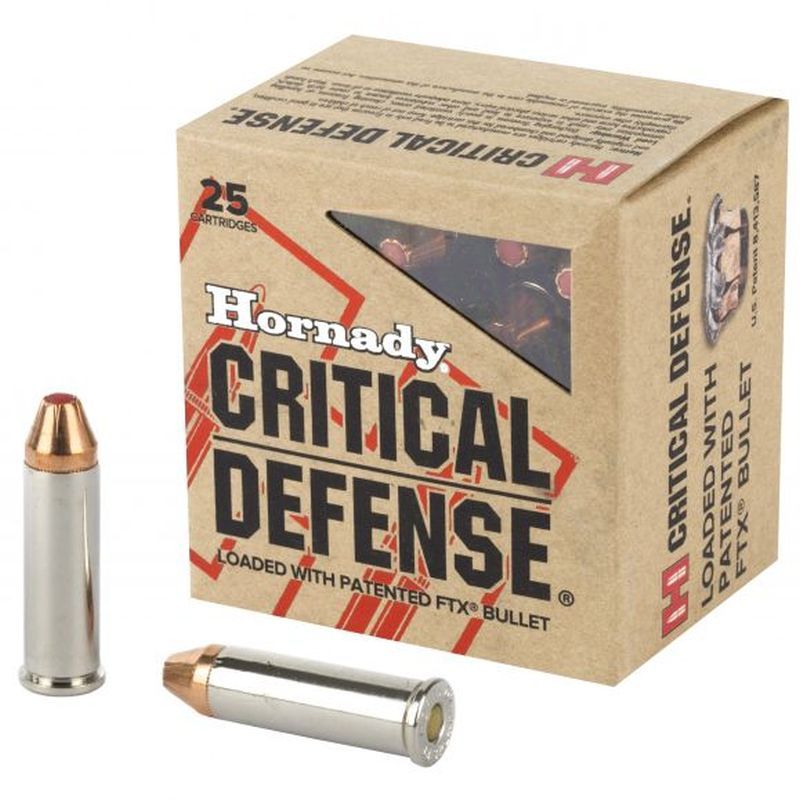 náboje Hornady 38 Special FTX Critical Defense 7,1 g / 110 grs