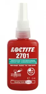 Zelený Loctite 2701 na zbraně