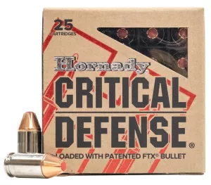 Hornady 9 Browning FTX Critical Defense 5,8 g / 90 grs