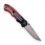 damaškový nůž Dellinger Hunter Snake Wood limited edition