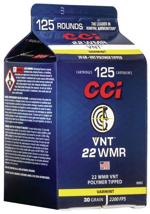 CCI 22 WMR VNT 30 gr