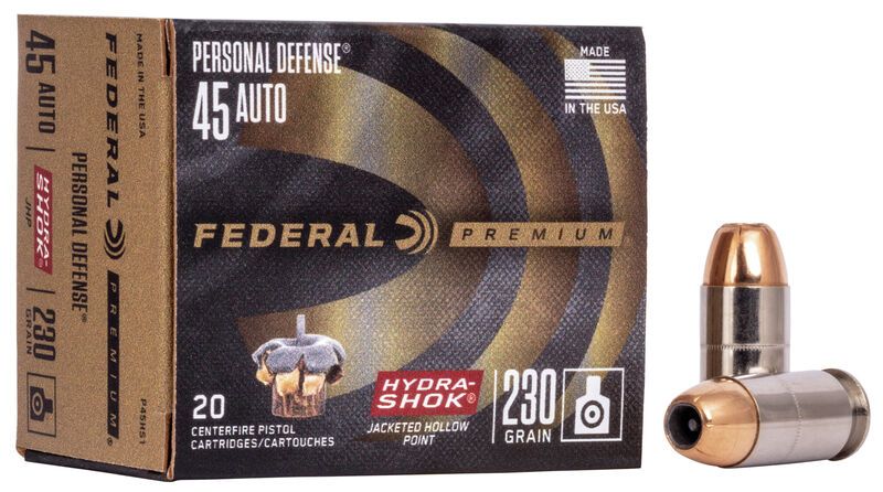 Federal .45 ACP Hydrashok 14,9 g / 230 grs