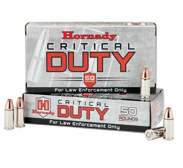 náboje  Hornady 9 mm Luger +P FlexLock Critical Duty 8 g / 124 grs