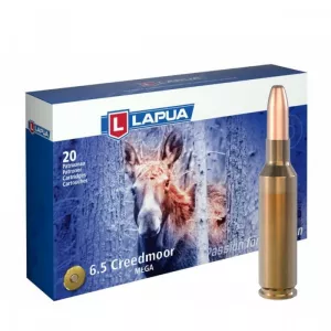 Lapua 6,5 Creedmoor, střela Mega 