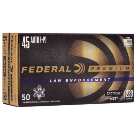 náboje Federal .45 ACP +P HST 14,9 g / 230 grs