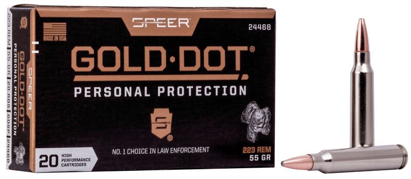 Speer 223 Rem. Gold Dot 3,6 g / 55 gr