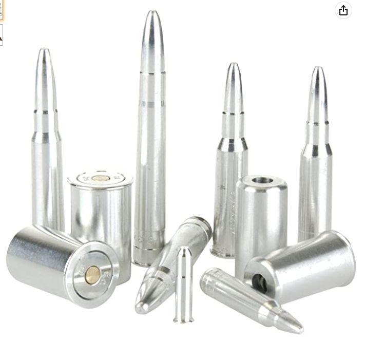 Cvičná hliníková vybíjecí munice ráže 7,62x25 Tok.