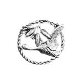 Odznak kachna s šiškami v kroužku