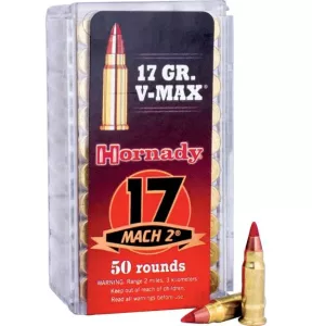 Hornady 17 Mach2 V-max 17 gr