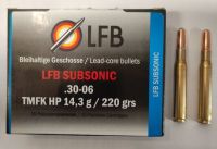 Náboj LFB 30-06 Subsonic