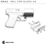 Weaver lišta pro Glock 43