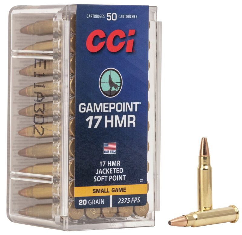 CCI 17 HMR Gamepoint JSP 1,3 g / 20 gr