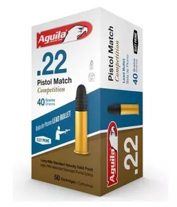 Aguila 22 LR Pistol Match