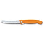  Zavírací nůž Victorinox Swiss Classic zubatý oranžový