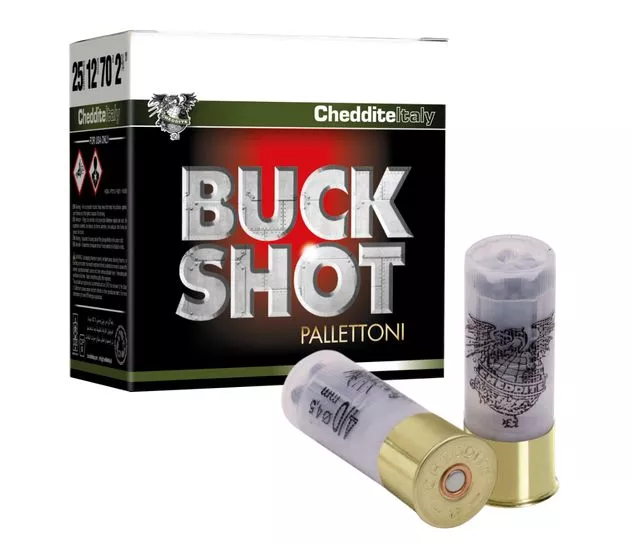 náboj Cheddite Buck Shot 12/70