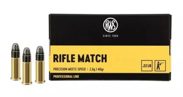 Malorážkový náboj RWS 22LR Rifle Match