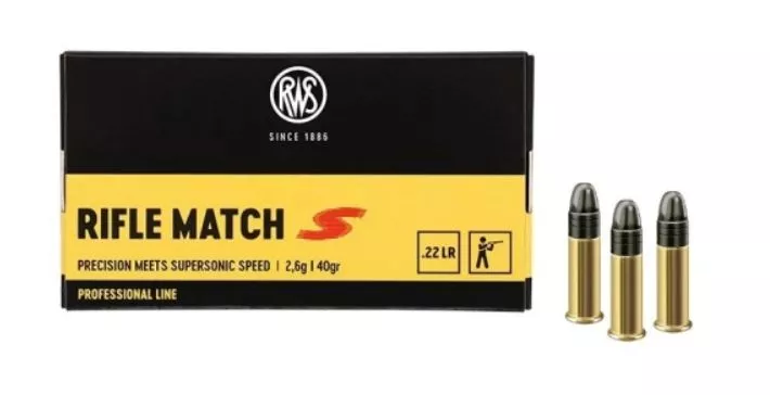 Náboj RWS 22 LR Rifle Match S