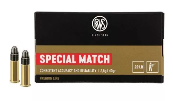 Náboj RWS 22 LR Special Match