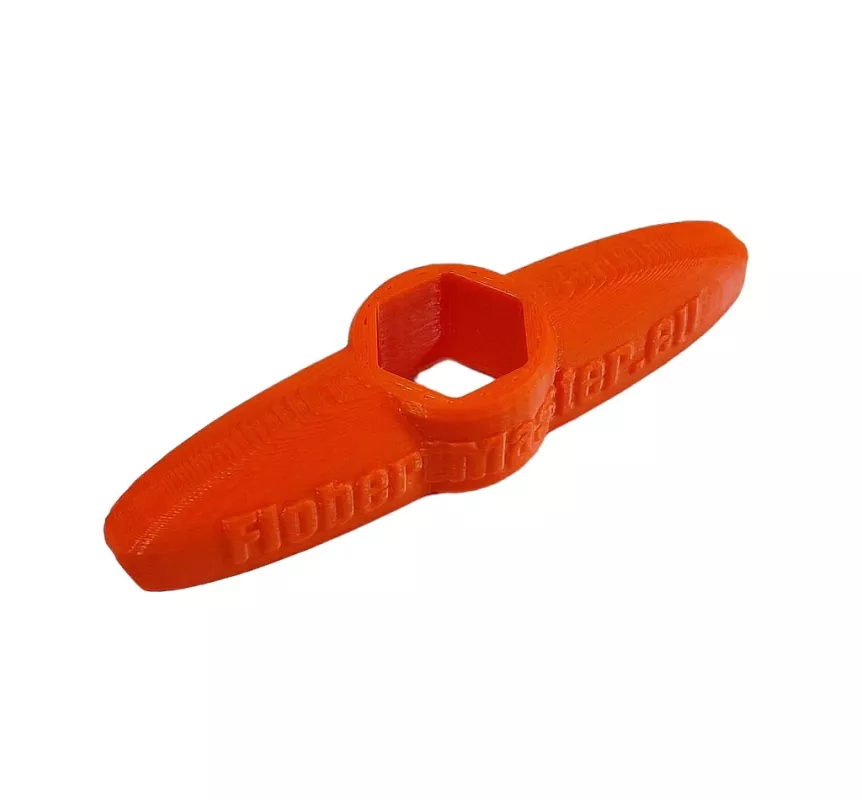 Klička na klíče tlumičů FlobertMaster oranžová