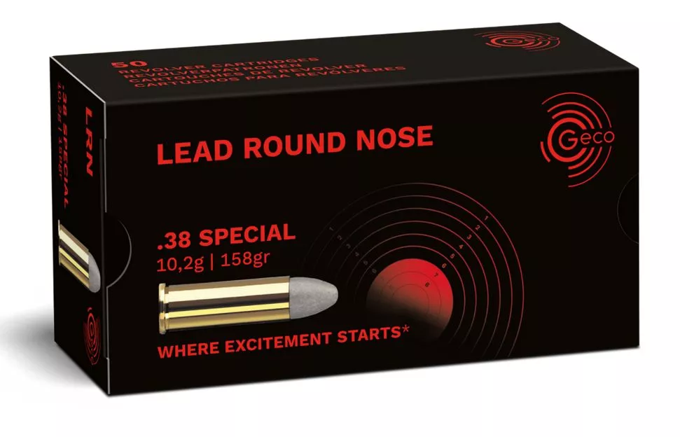 Náboj Geco 38 Special LRN