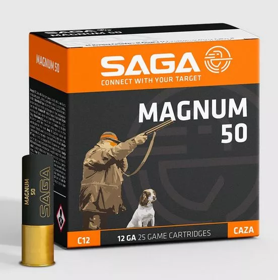 Brokový náboj Saga 12/76 Magnum 50g