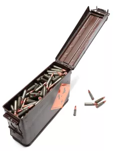 náboje 7,62X39 CIP sypačky