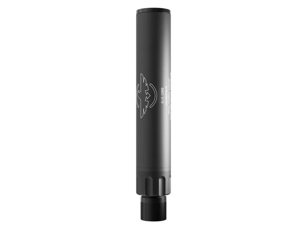 Tlumič GIS G.I.S. CSR9 Tri-Lug černý, ráže 9 mm