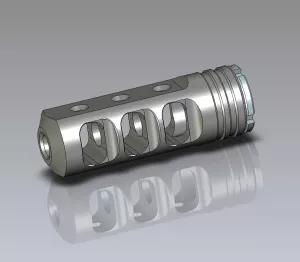 Úsťová brzda AR-15 Detonics Extrema IPSC 556 gen.2