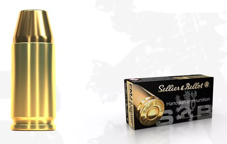 Pistolový náboj S&B 9 Luger Subsonic FMJ 9,1 g