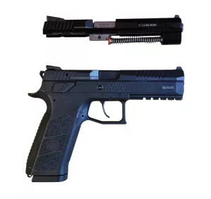 Pistole CZ P-09 9 mm Luger + adapter Kadet 22 LR - KOMISE