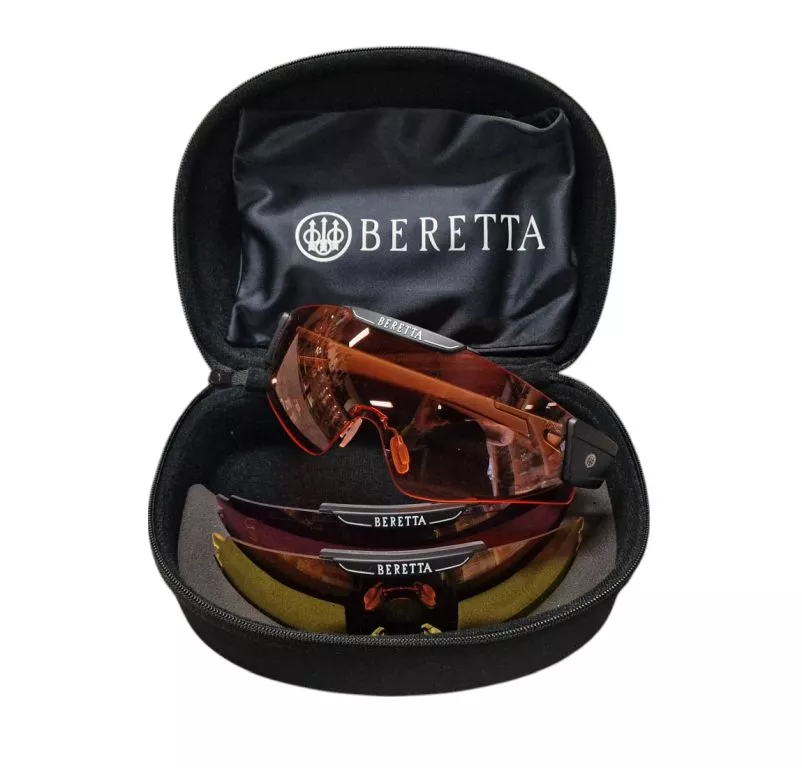 Střelecké brýle Beretta s vyměnitelnými skly - set