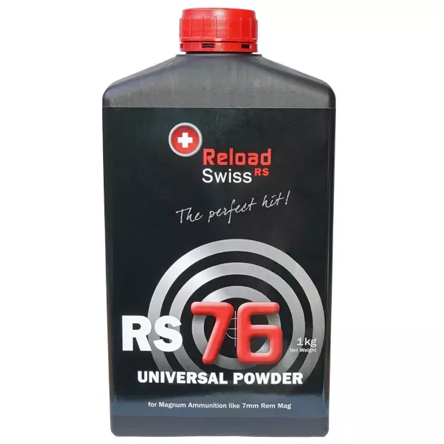 Bezdýmný střelný prach Reload Swiss RS 76