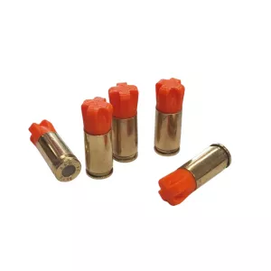 Náboj simulace zádržky mosaz 9 mm Luger
