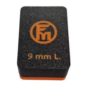 Krabička na 15 nábojů ráže 9 mm Luger FlobertMaster Krabička na 15 nábojů 9 mm Luger