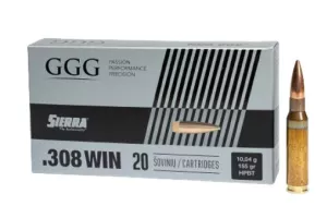 Náboj GGG 308 Win Sierra HPBT