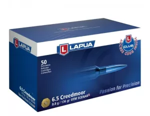 Náboj Lapua 6,5 Creedmoor Scenar