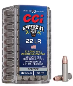 CCI 22 LR Uppercut JHP