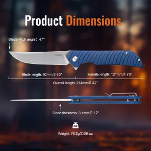 Nůž Ruike P122 zelenočerný