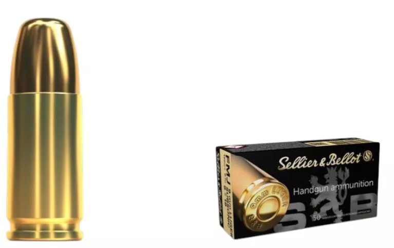 Náboj SB 9 Luger FMJ Subsonic 9,7 g