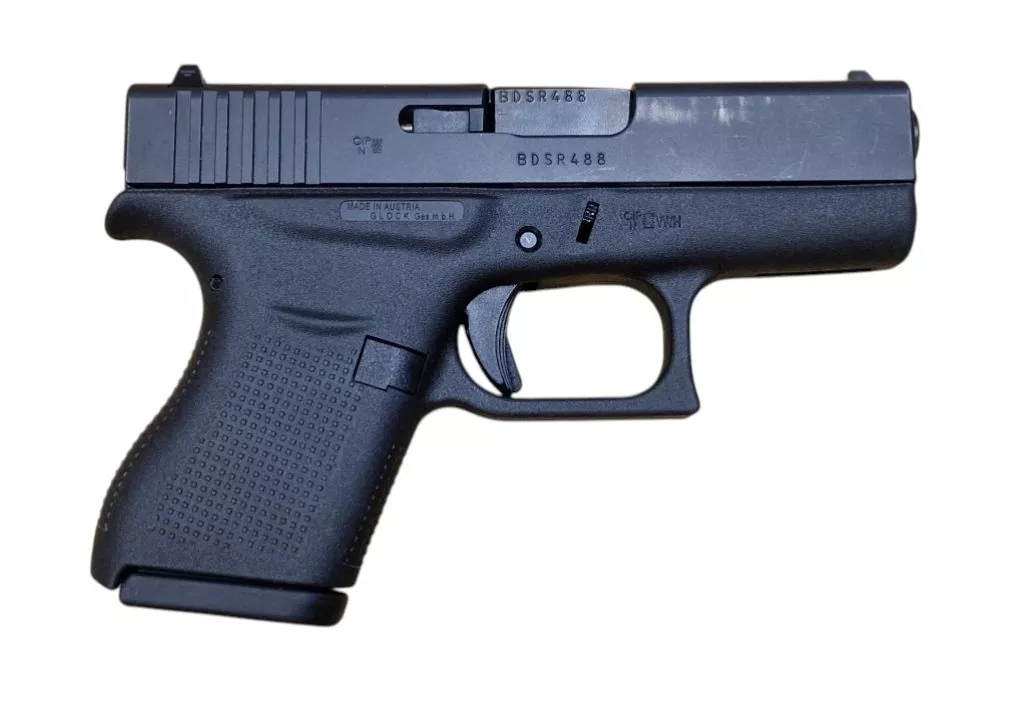 Pistole Glock 43 9 mm Luger - KOMISE