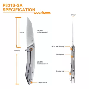 Zavírací nůž Ruike P831S-SA Zavírací nůž Ruike P831S-SA