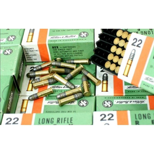 náboje 22 lr rex