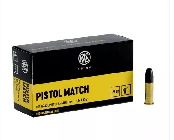 Náboj RWS 22 LR Pistol Match