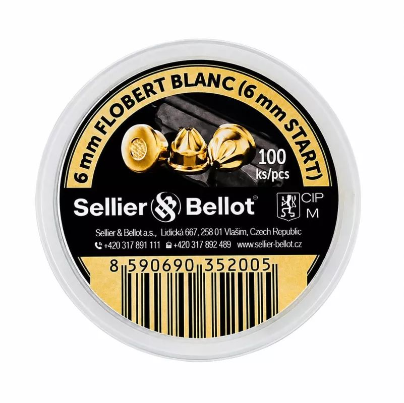 nábojka Sellier Bellot 6 mm Flobert blanc starťák