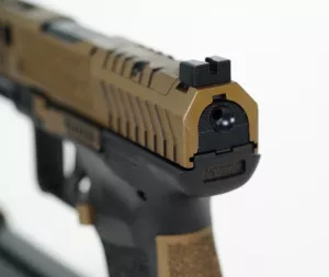 Samonabíjecí pistole Canik TTI Combat bronze 9 mm Luger Pistole Canik TTI Combat bronze 9 mm Luger