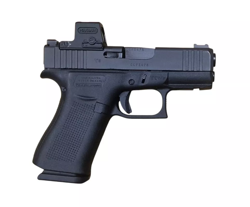 Pistole Glock 43 9 mm Luger + kolimátor Holosun EPS - KOMISE