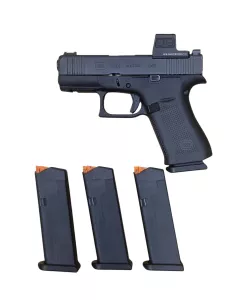 Samonabíjecí pistole Glock 43X 9 mm Luger + kolimátor Holosun EPS - BAZAR Pistole Glock 43 bazar