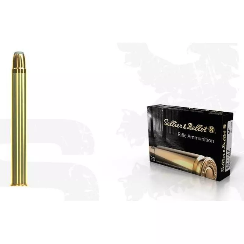 Kulový náboj Sellier & Bellot 9,3x72 R SP 12,5 g / 193 gr
