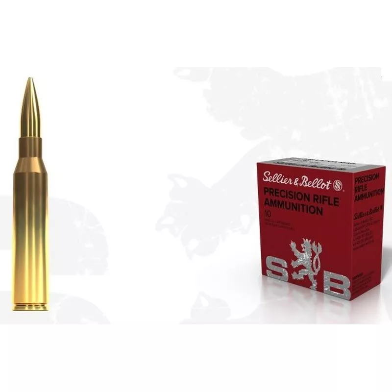 Kulový náboj Sellier & Bellot 338 Lapua Mag. HPBT 16,2 g / 248 gr