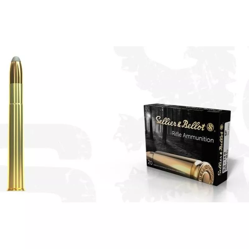 Kulový náboj Sellier & Bellot 9,3x74R SP 18,5 g